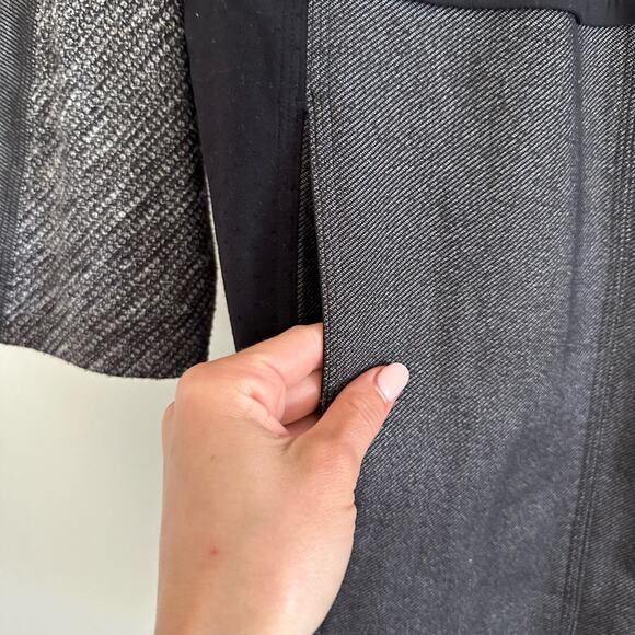Lululemon Cocoon Car Coat in Black / Coco Pique Black / Shine Dot Black - Picture 9 of 11
